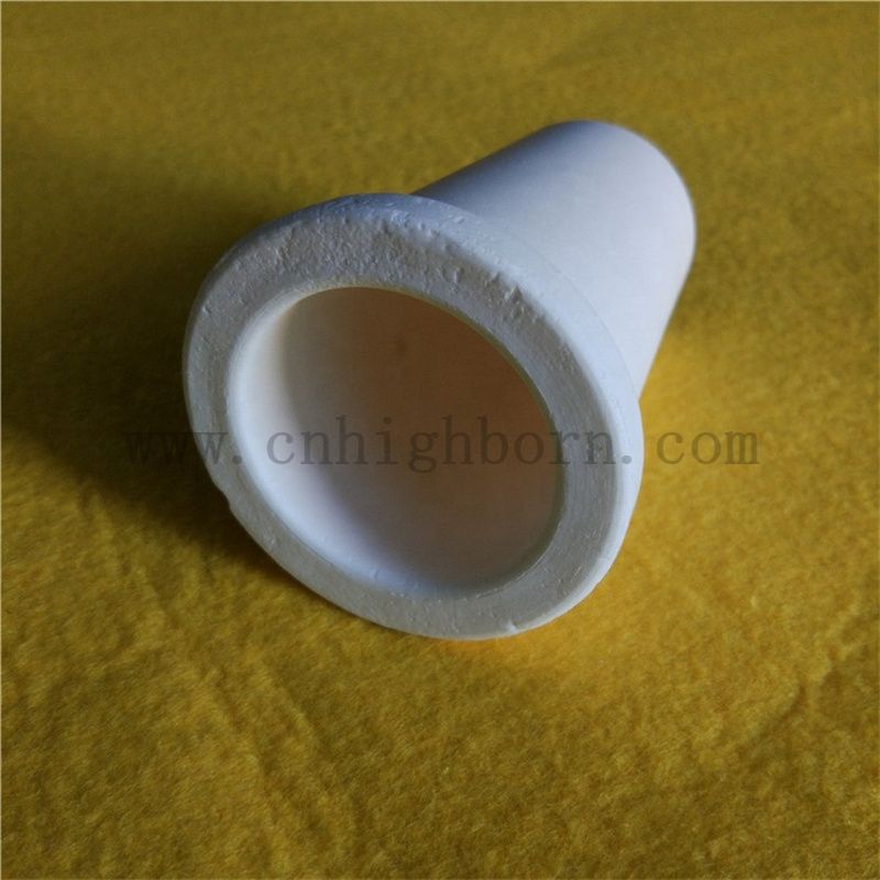 Ossido di magnesio MGO personalizzato Ossido in oro in oro crogiolo per fornaci a muffio