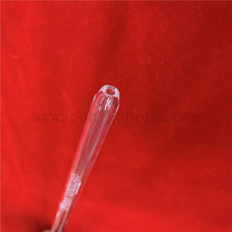 Resistenza di calore personalizzata Cleorfuso in vetro in silice in quarzo fuso con disegno