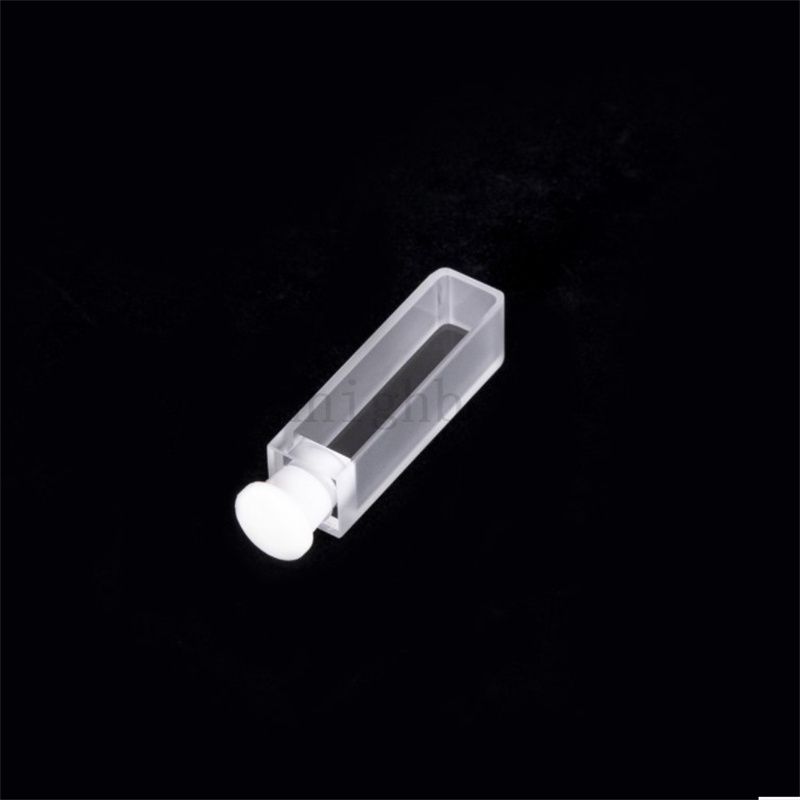 Strumenti di quarzo di ricerca di laboratorio Q114 Cuvette Quarzo Cuvette da 3,5 ml di vetro ottico standard con tappo