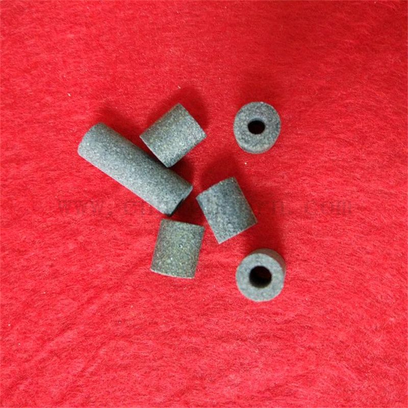 Tubo filtro ceramico in carburo di silicio siC personalizzato Porosità regolabile Porosità Sic poroso
