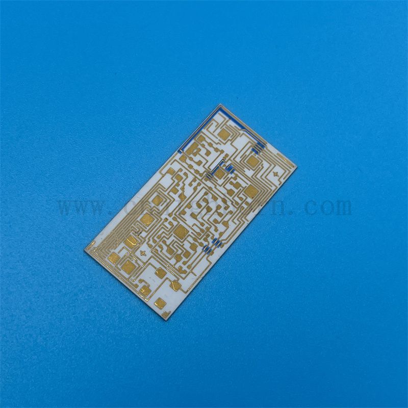 Piatta elettrica a pellicola spessa in ceramica di allumina personalizzata