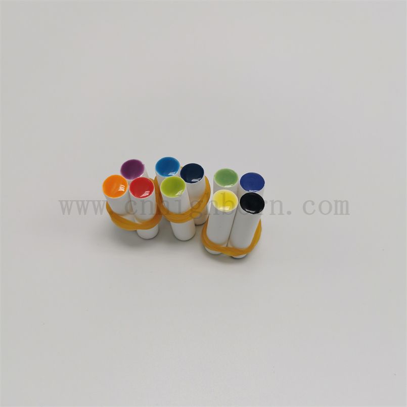 Stick per aromaterapia per aromaterapia per auto a colori olio essenziale volatile asta di ceramica porosa volatile