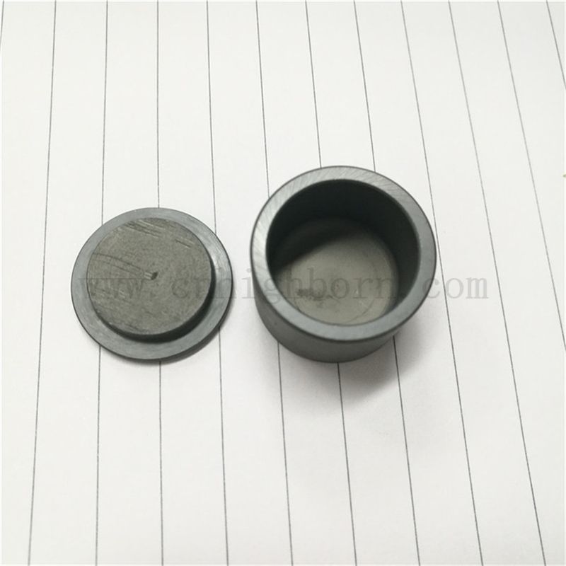 Riscaldamento della tazza di olio in ceramica volatile Buone prestazioni di crogiolo in ceramica in carburo di silicio