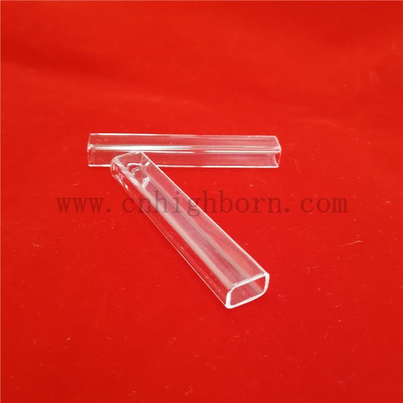 tubo quadrato al quarzo