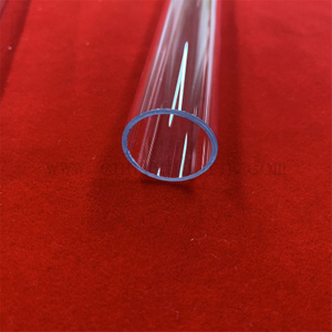 Il produttore di resistenza al calore personalizza il tubo in vetro al quarzo UV-Stop