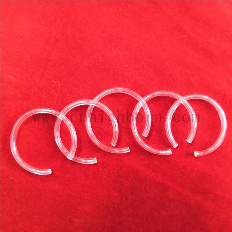 Forma C personalizzata Clean Fused Quart Zile Quarzo tubo