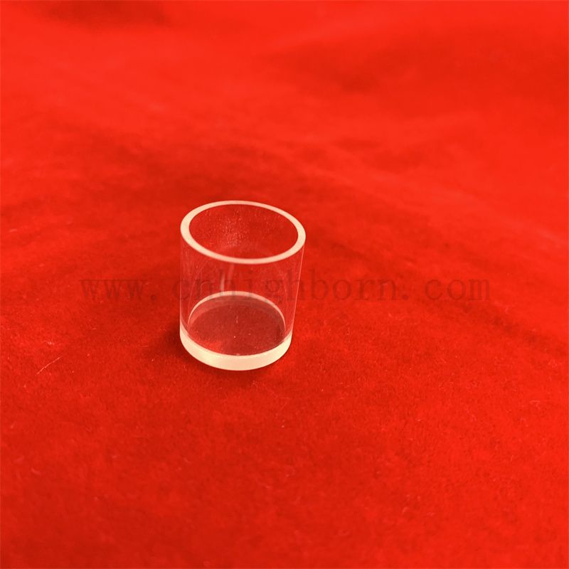 Spettrofotometro di laboratorio UV UV Ultraviolet Transmittance Ottico a flusso ottico Cuvetta di vetro in quarzo per analizzatore chimico