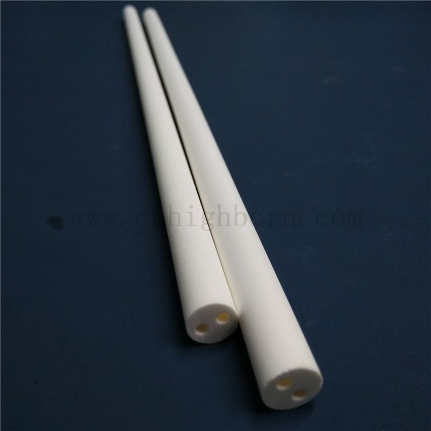 Ossido di magnesio ad alta purezza MGO ceramica slender tubi