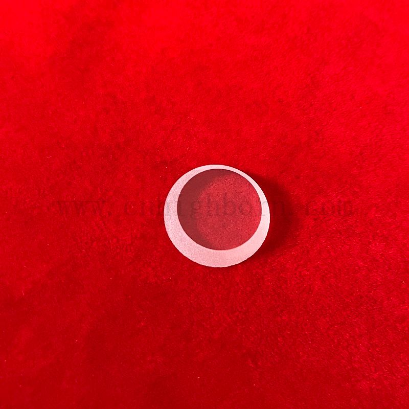 Lenti in vetro in quarzo rotonde a taglio per torce