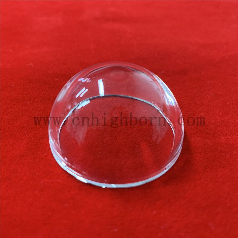 mezzo crogiolo di quarzo