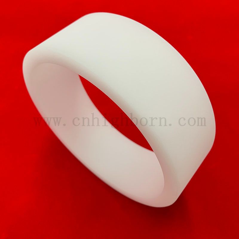 Flangia tonda bianco latte