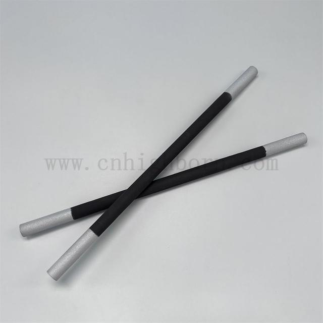 Bastone riscaldante SIC con asta in ceramica di carbonio e silicio resistente alle alte temperature