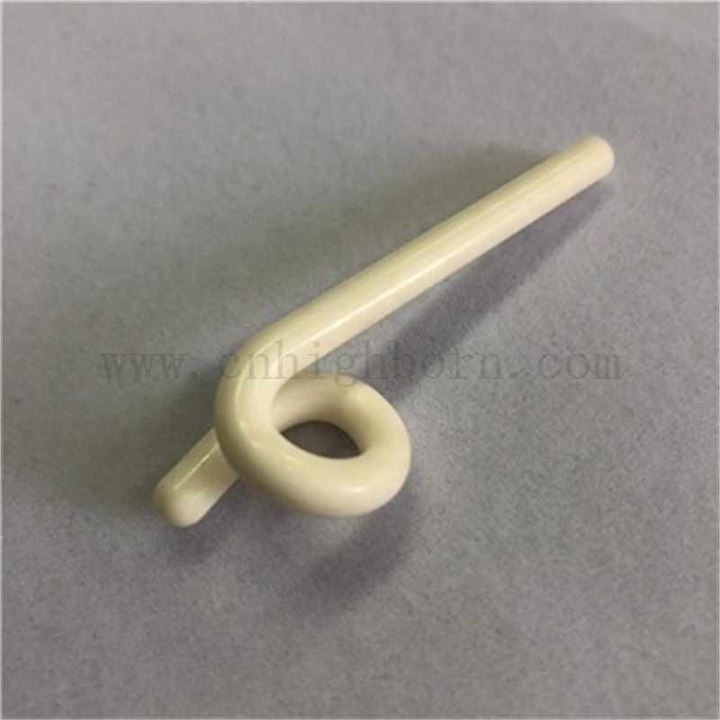 Resistenza all'usura AL2O3 Guide in ceramica in ceramica in ceramica di allumina