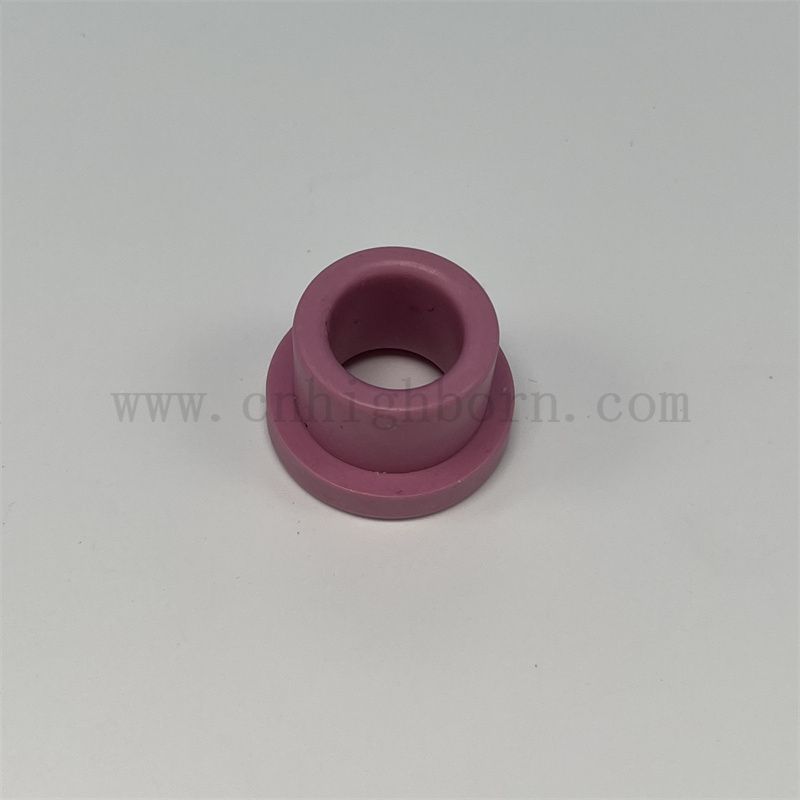 Usura resistente all'usura Rosa di alta qualità al 95% Guida al filo AL2O3 ALUMINA TESSILE CERAMICO OCCHIETTO