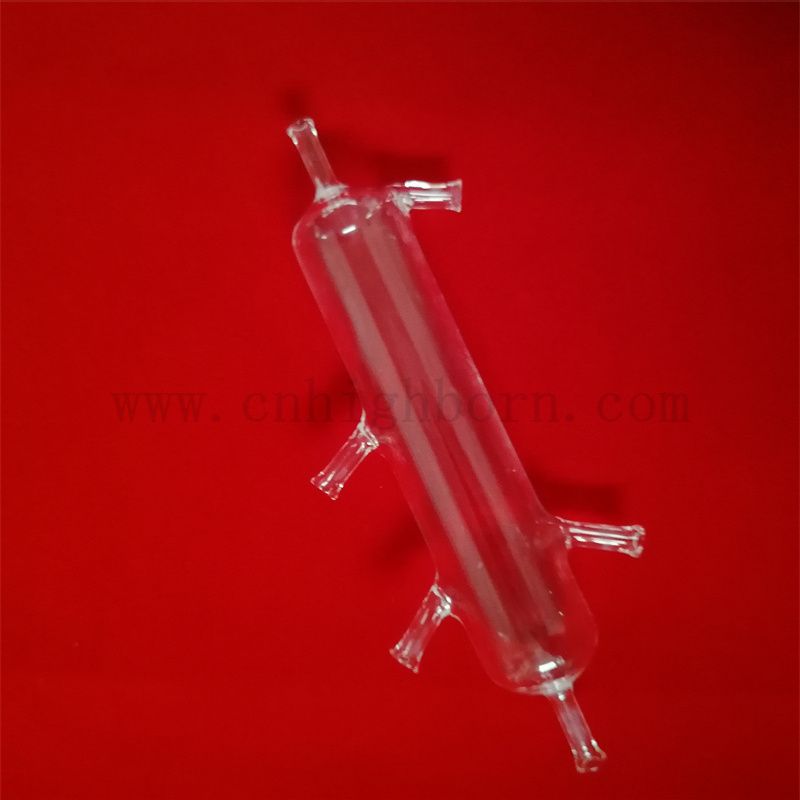 Tubo di digestione in vetro in quarzo ad alta purezza personalizzabile.