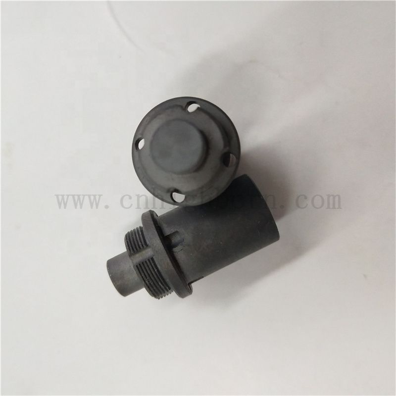 Resistenza alla temperatura ad alta temperatura in carbone silicio Sic Ceramico che si scioglie Crucible 