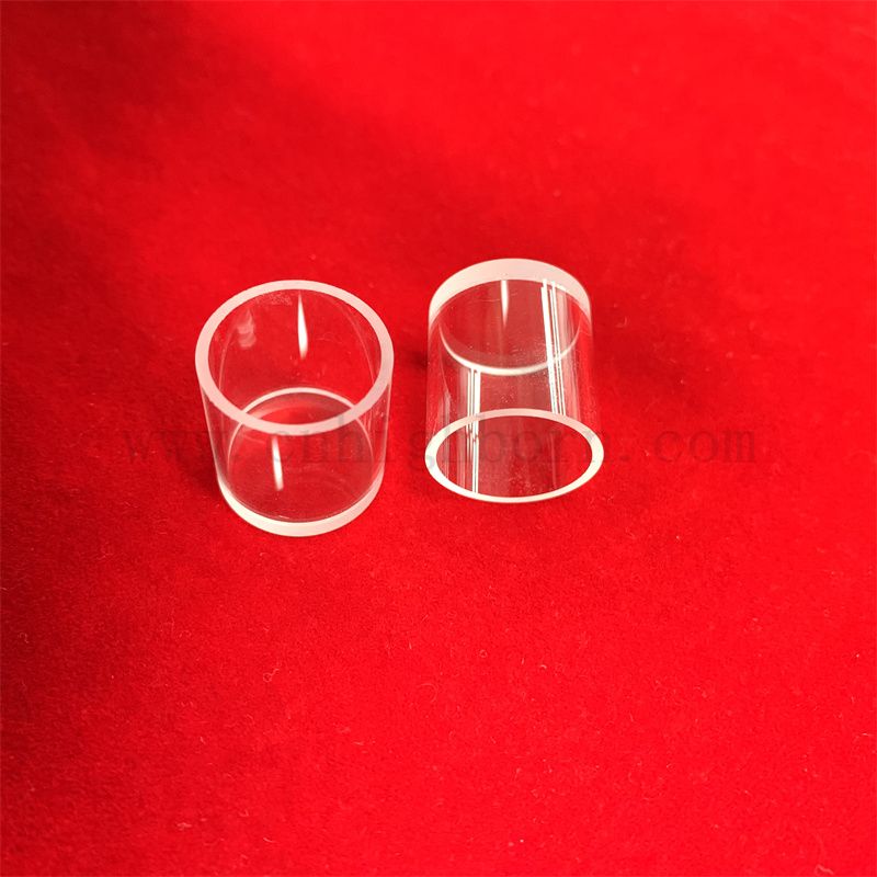 Spettrofotometro di laboratorio UV UV Ultraviolet Transmittance Ottico a flusso ottico Cuvetta di vetro in quarzo per analizzatore chimico