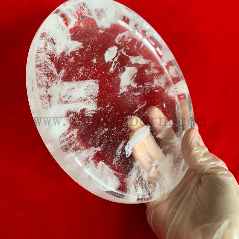 Lastra di vetro da forno in cristallo