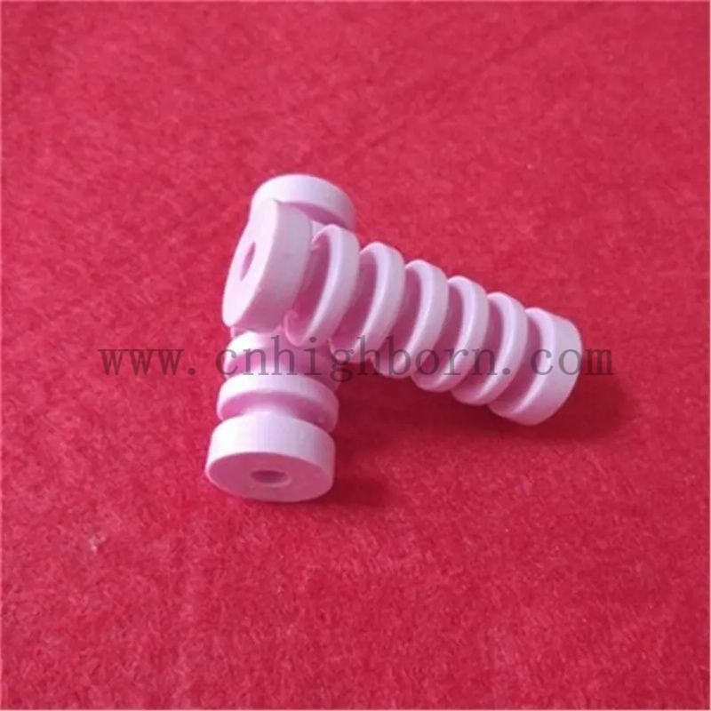 Resistenza all'usura al 95% rullo di cuscinetto in ceramica in ceramica in ceramica alumina rosa AL2O3