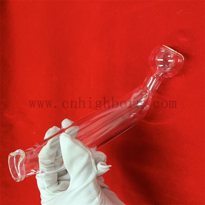 Tubo di silice fuso trasparente resistenza al calore di resistenza al calore di resistenza al grasso trasparente tubo di vetro in quarzo