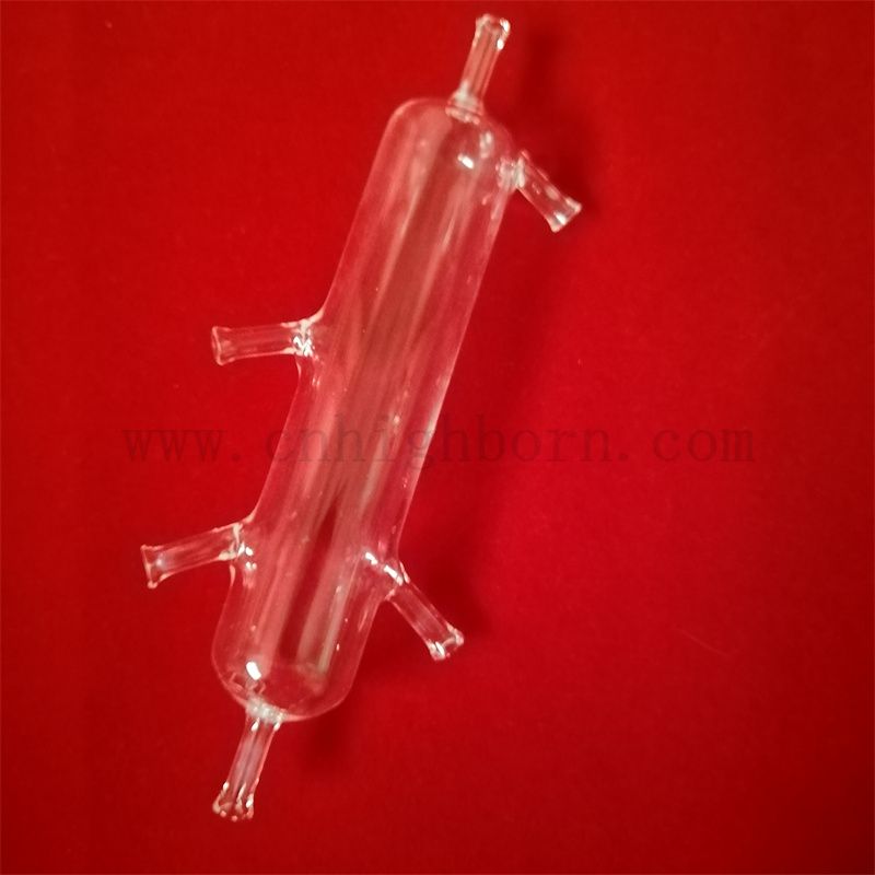 Tubo di digestione in vetro in quarzo ad alta purezza personalizzabile.