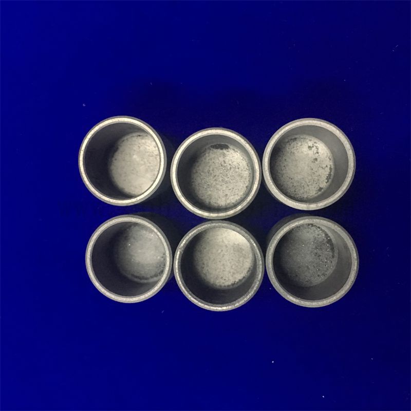 Finitura in carburo di silicio crogiolo crogiolo SIC pasta di riscaldamento in ceramica volatile