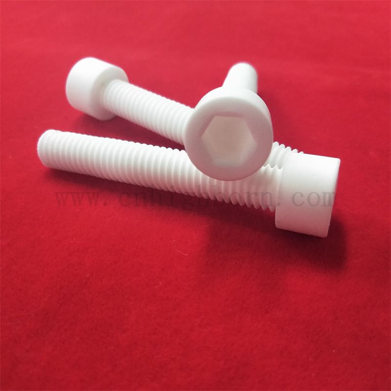 Bullone per bullone per isolamento in ceramica di allumina personalizzata M10 ARSO AL2O3