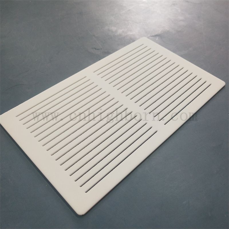 Foglio in ceramica in vetro macor ad alta precisione personalizzato per isolamento a vuoto