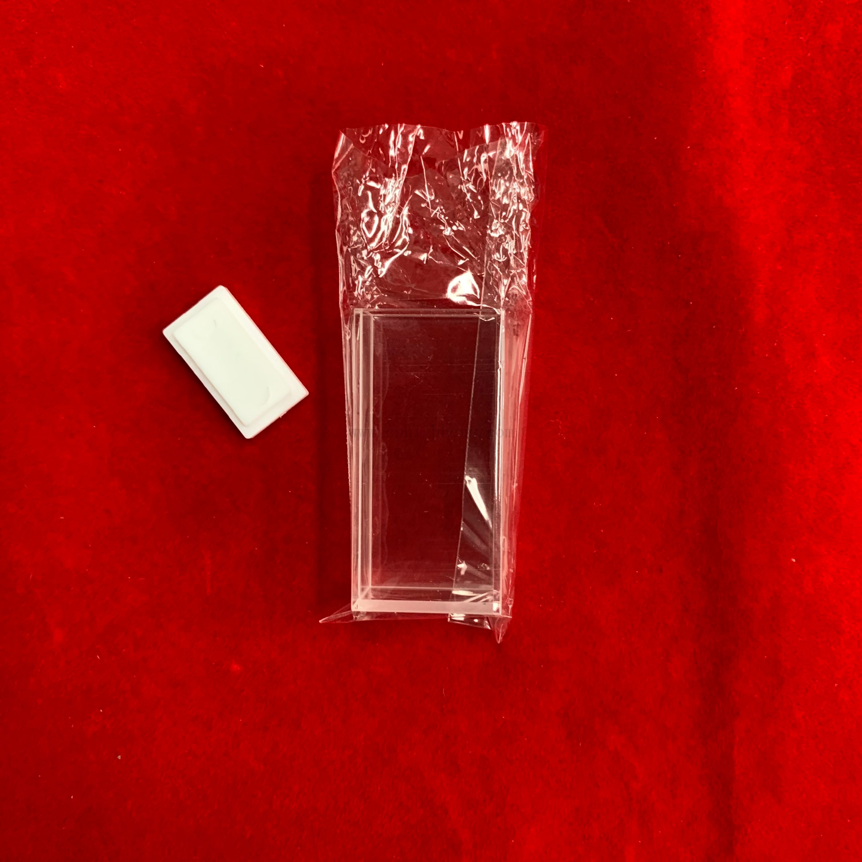 Spettrofotometro a cuvetta in vetro ottico chiaro da 7 ml di fluorometro standard di cuvetta in vetro da 7 ml con coperchio