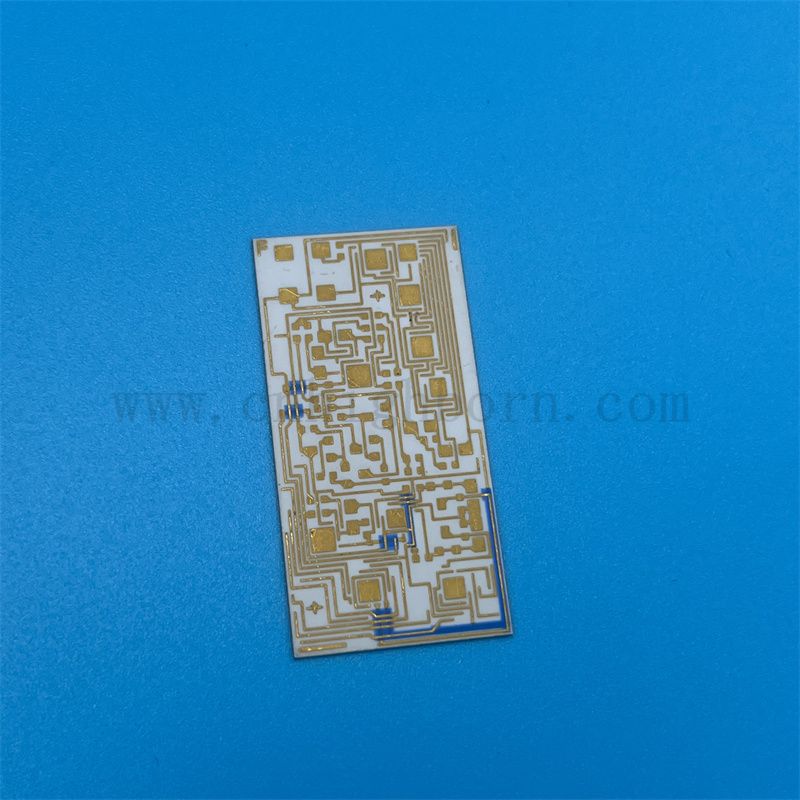 Piatta elettrica a pellicola spessa in ceramica di allumina personalizzata