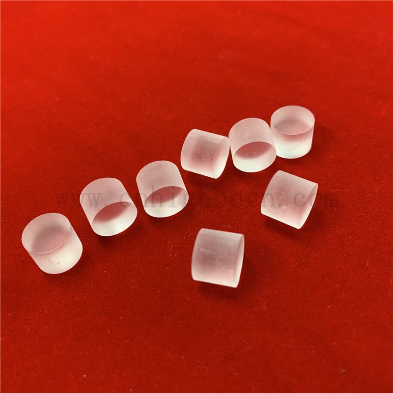 Asta di vetro in silice in silice traslucido in fuso traslucido di piccole dimensioni