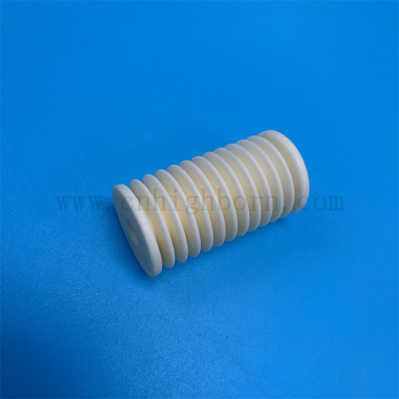 MACCHINI DI TESTILI ALLUMINA AL2O3 AL2O3 di alta qualità Guida a filo di riserva in ceramica