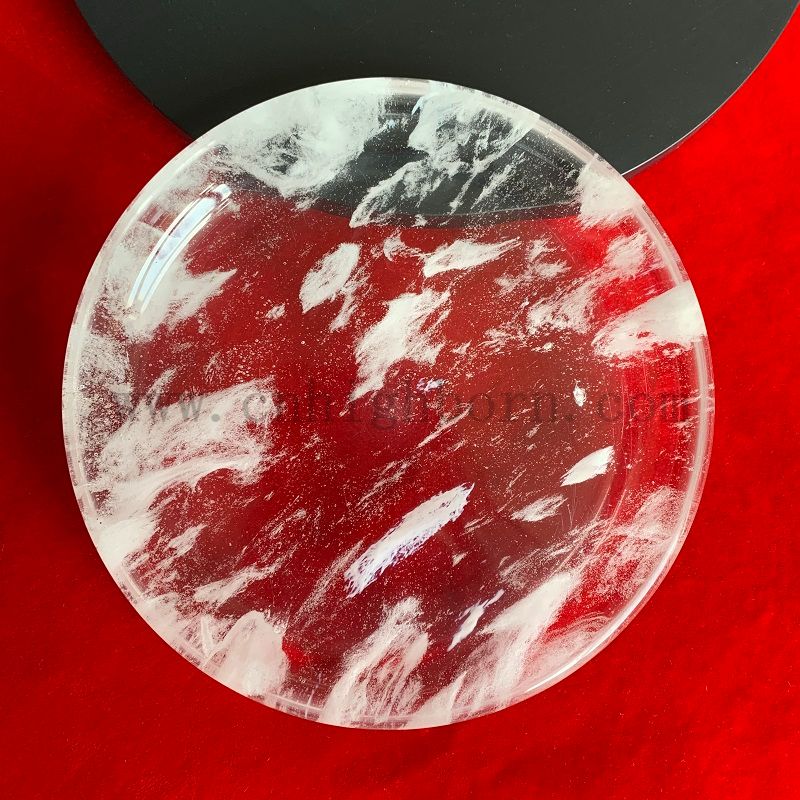 Piastra in vetro per barbecue