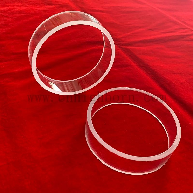 Flangia al quarzo per l'industria 