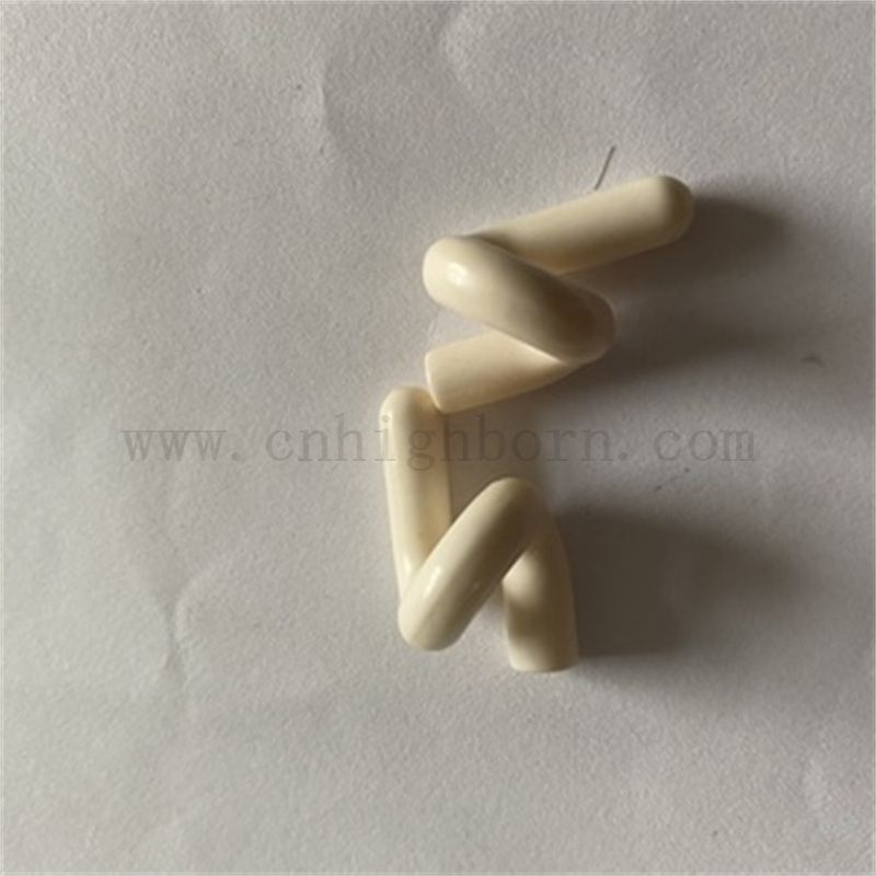 Resistenza all'usura AL2O3 Guide in ceramica in ceramica in ceramica di allumina