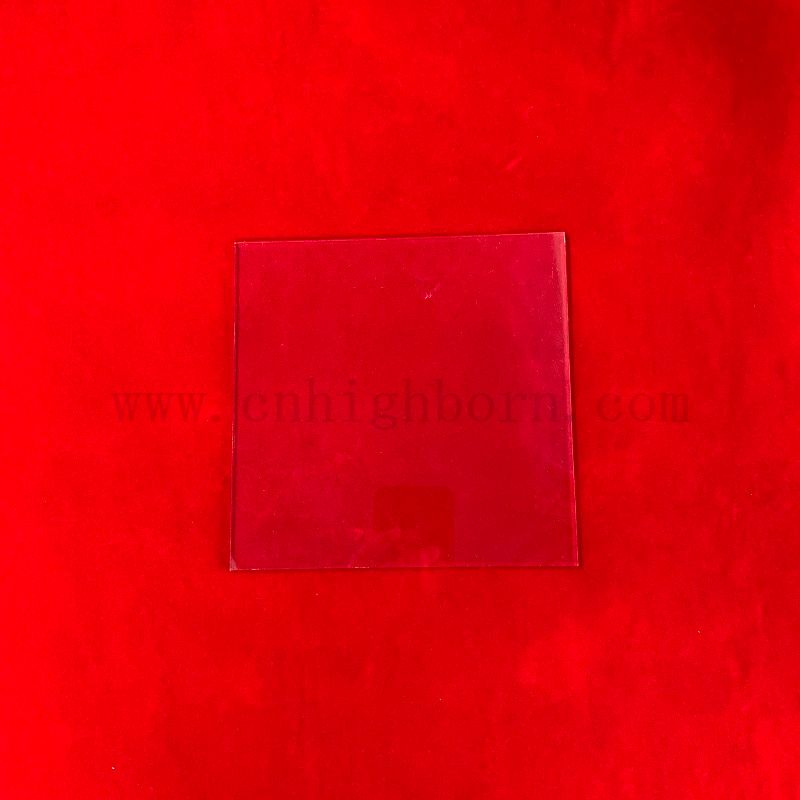 Piatto in vetro trasparente