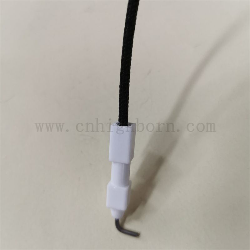 95 elettrodo di accensione in ceramica di allumina per bruciatore a gas