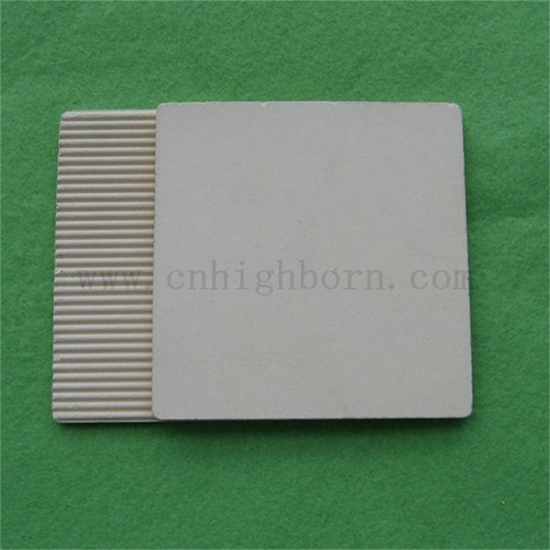 Piastra di riscaldamento quadrato di ossido di magnesio refrattario dischi ceramici mgo