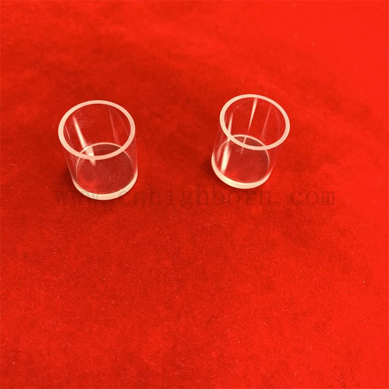 Spettrofotometro di laboratorio UV UV Ultraviolet Transmittance Ottico a flusso ottico Cuvetta di vetro in quarzo per analizzatore chimico