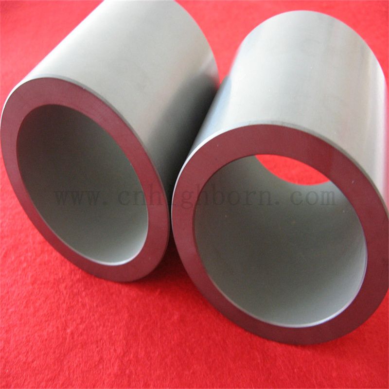 Resistenza ad alta temperatura di grande diametro B4C Isolamento ceramico tubo di boro in carburo