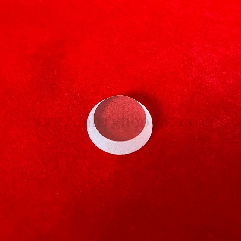 Lenti in vetro in quarzo rotonde a taglio per torce