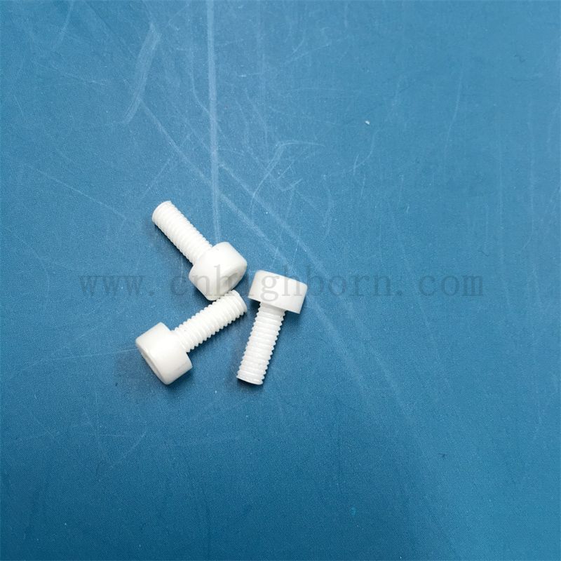 Zirconia a vite ceramica dado in ceramica zro2 bullone in ceramica