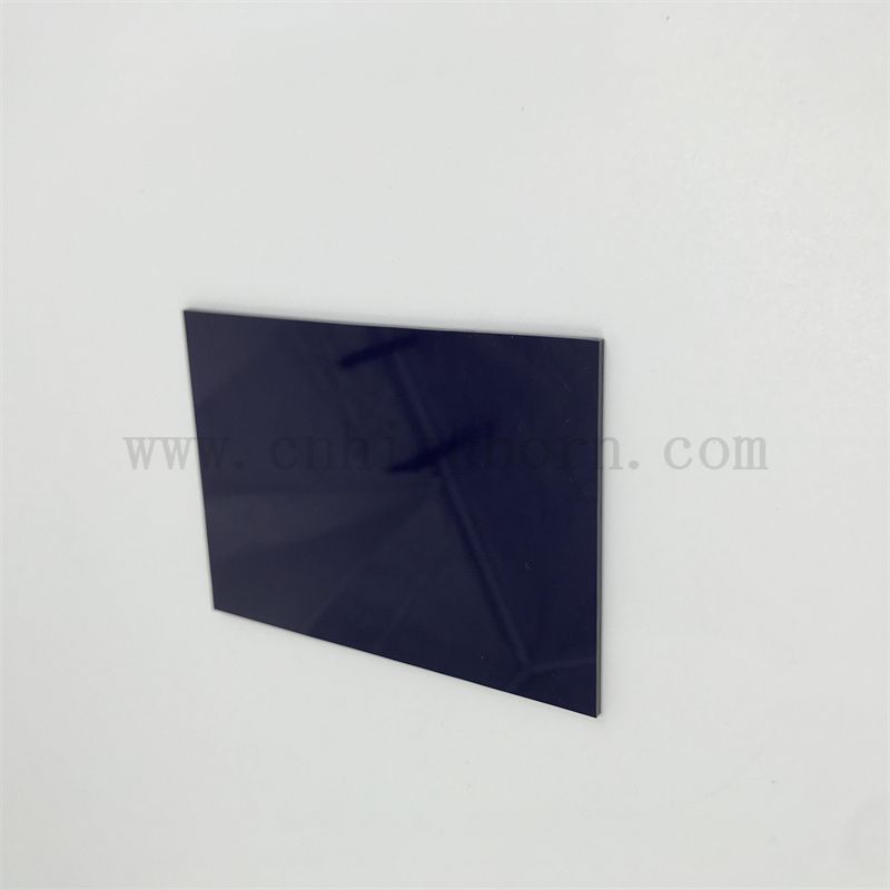 Piastra di passaggio in vetro filtro ottico personalizzato per attrezzature mediche e di bellezza