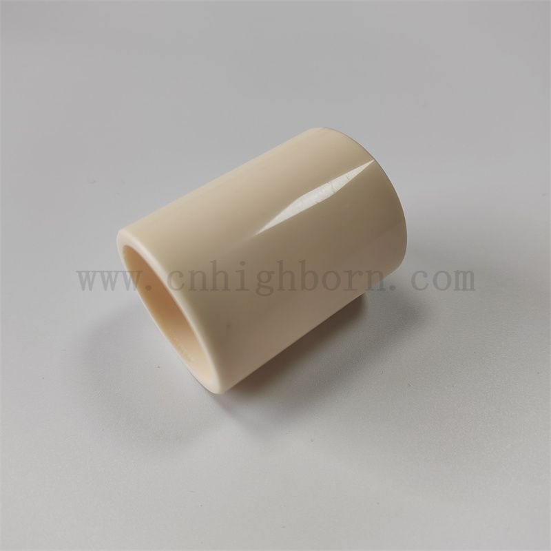 Polisma ad alta temperatura al 99,5% di allumina ceramica AL2O3 Isolatore tubo 