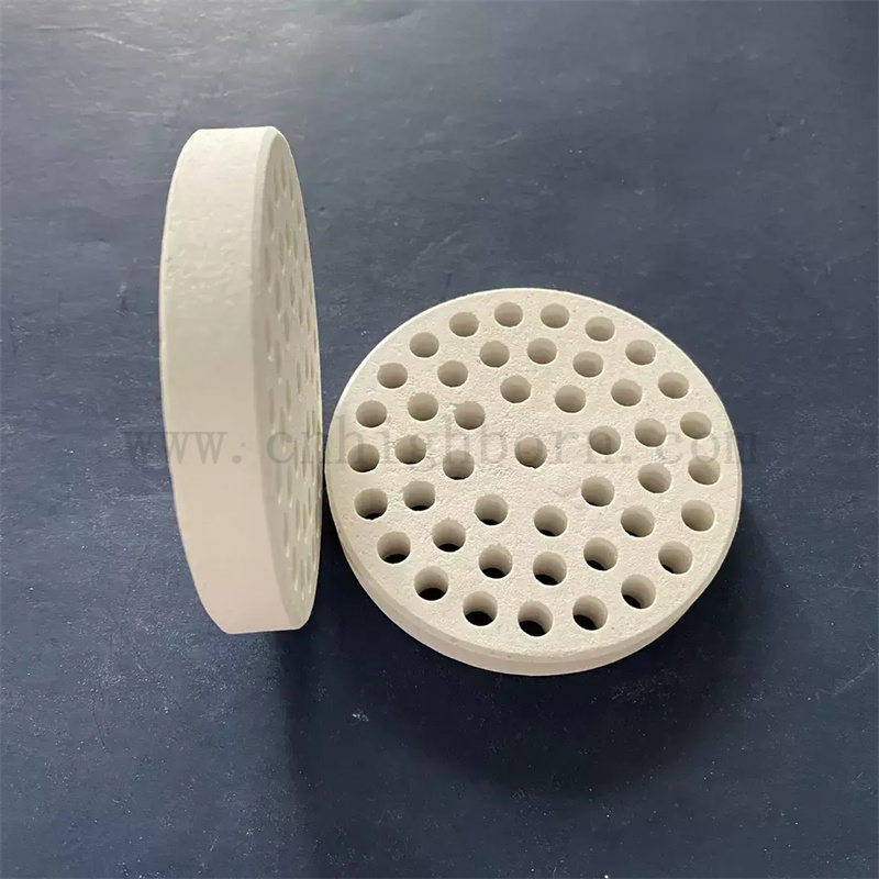 Piastra di riscaldamento a gas in ceramica coorderite mullite