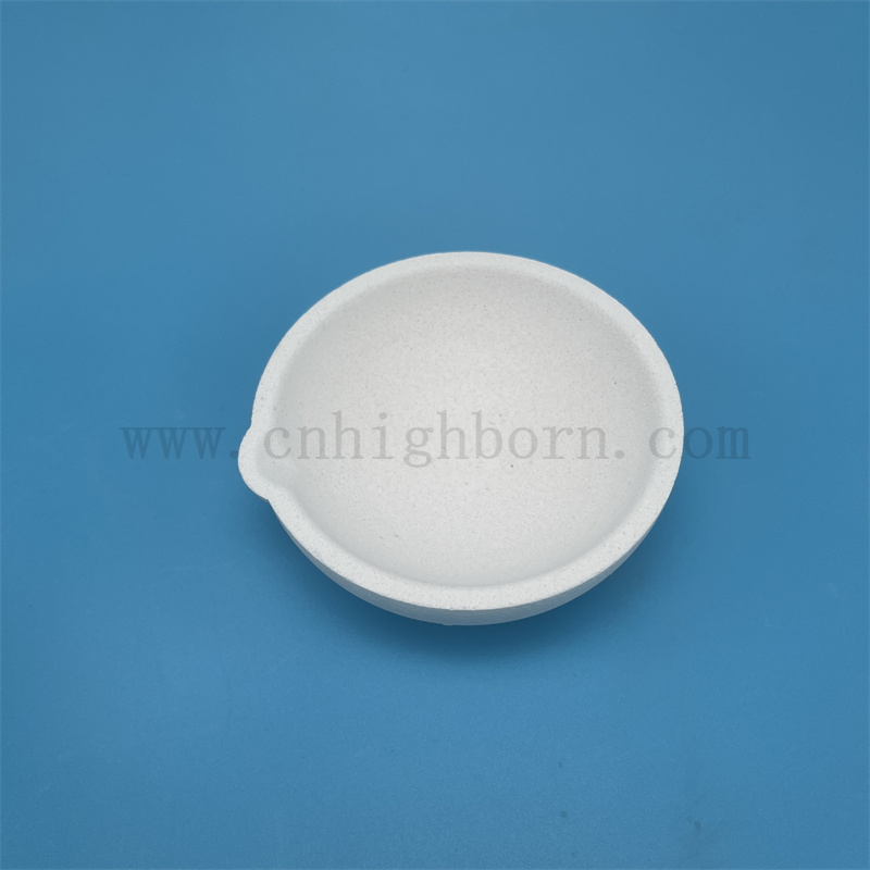 Ciotola in ceramica in ceramica da piatto di silice in fuso in fuso in oro fuso