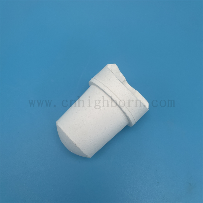 Fuso refrattario in ceramica in quarzo in silice fuso crogiolo per sciogliere il platino e l'oro