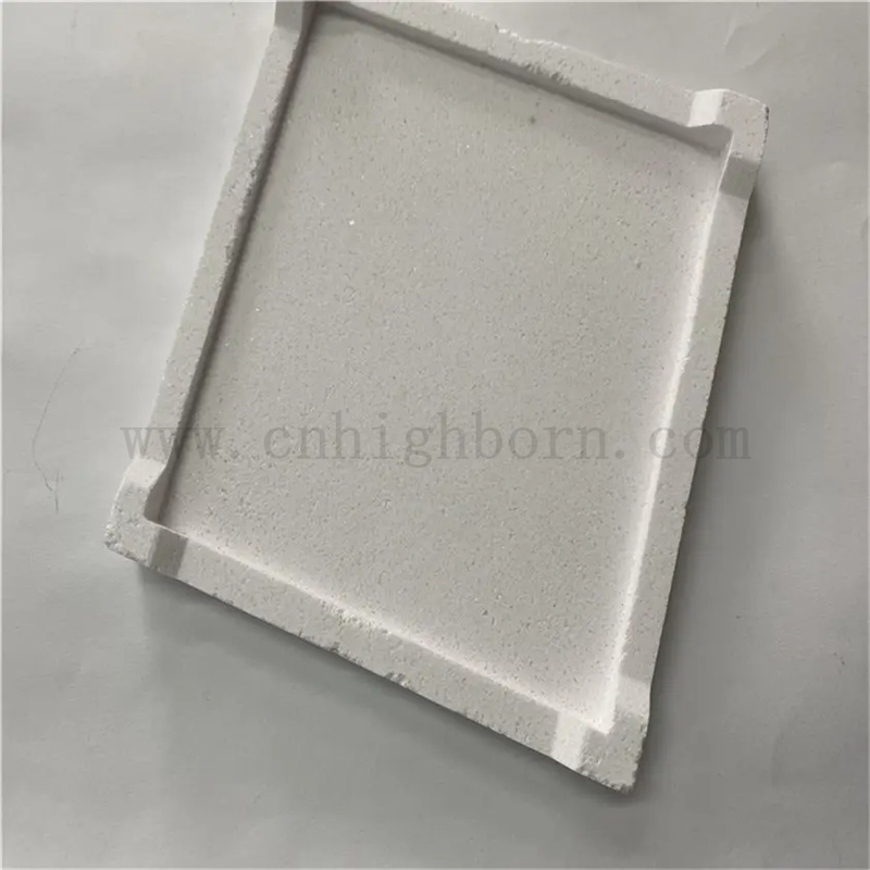 Piastra in ceramica setter di sparo ad alta allumina personalizzata per fornace