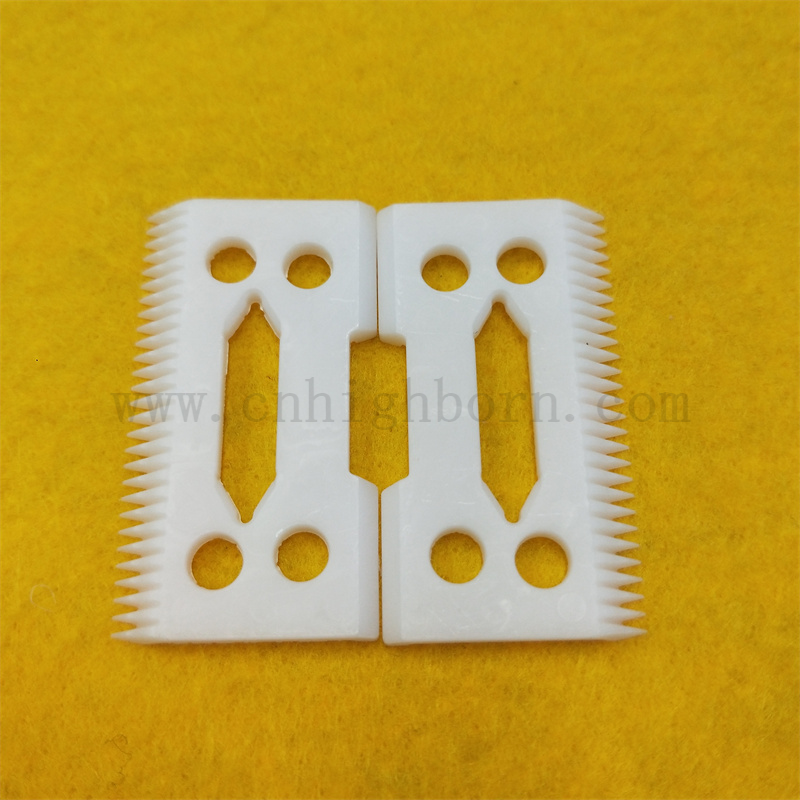 Blade per lama di barba per capelli a macchina Clipper affilato zirconia ceramica lama rasoio