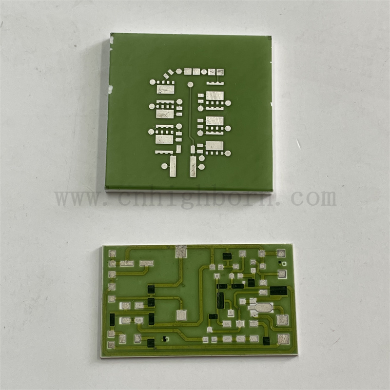 Circuito di ceramica di progettazione di alimentazione, substrato ceramico, substrato di film spesso, substrato di piastra ceramica